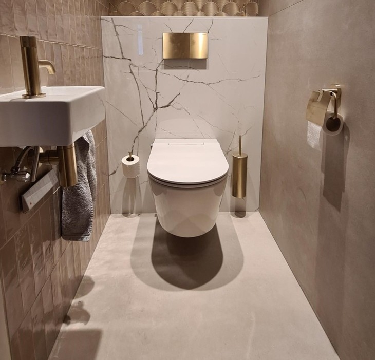 Wandcloset in rustgevende Japandi-stijl